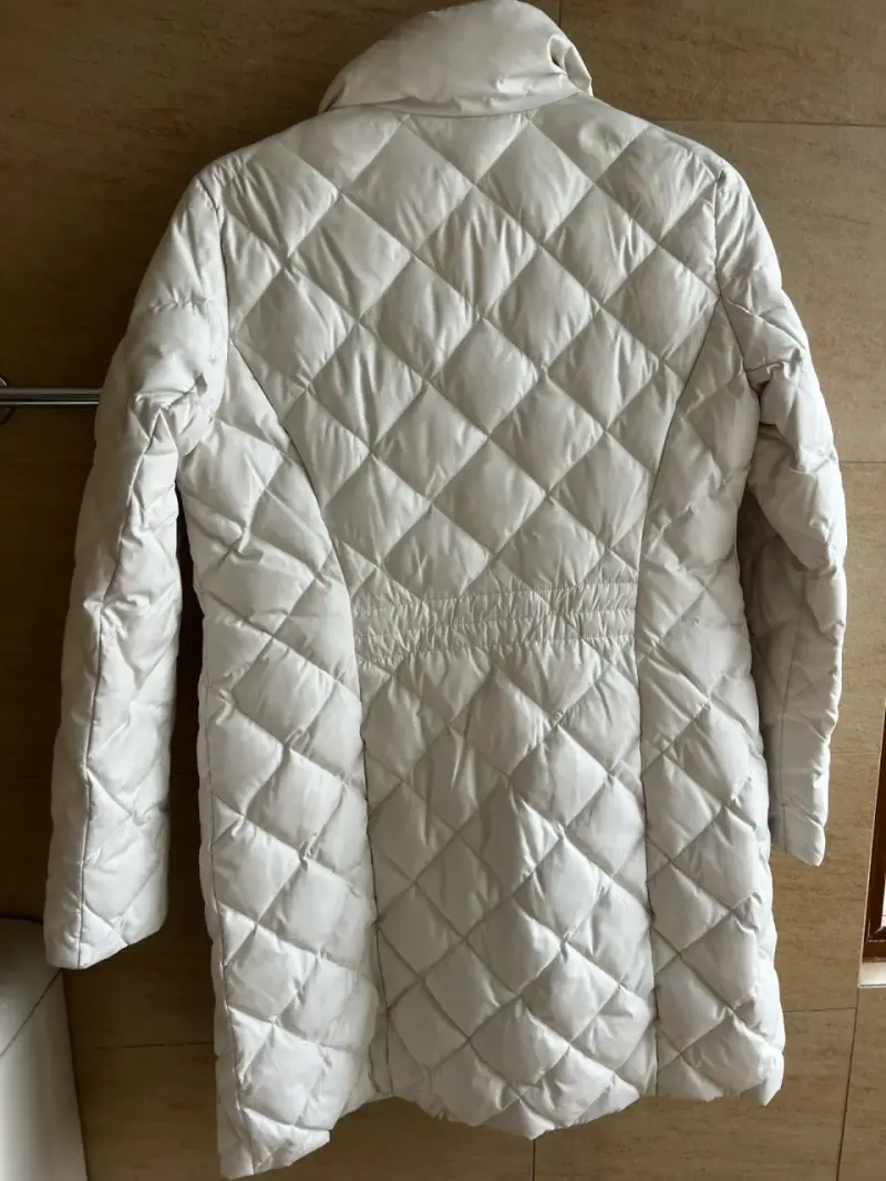 Parka acolchada blanca Esprit para mujer - 2