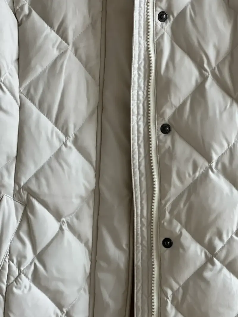 Parka acolchada blanca Esprit para mujer - 4