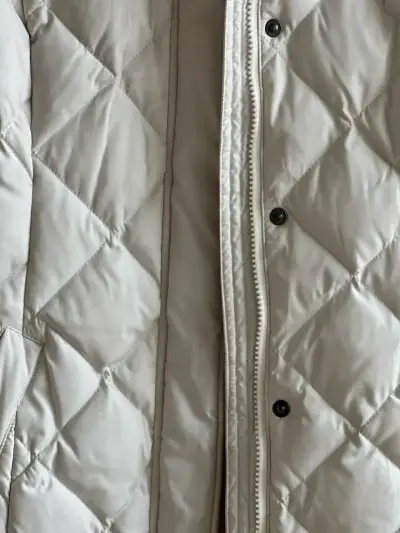 Parka acolchada blanca Esprit para mujer - miniatura 4