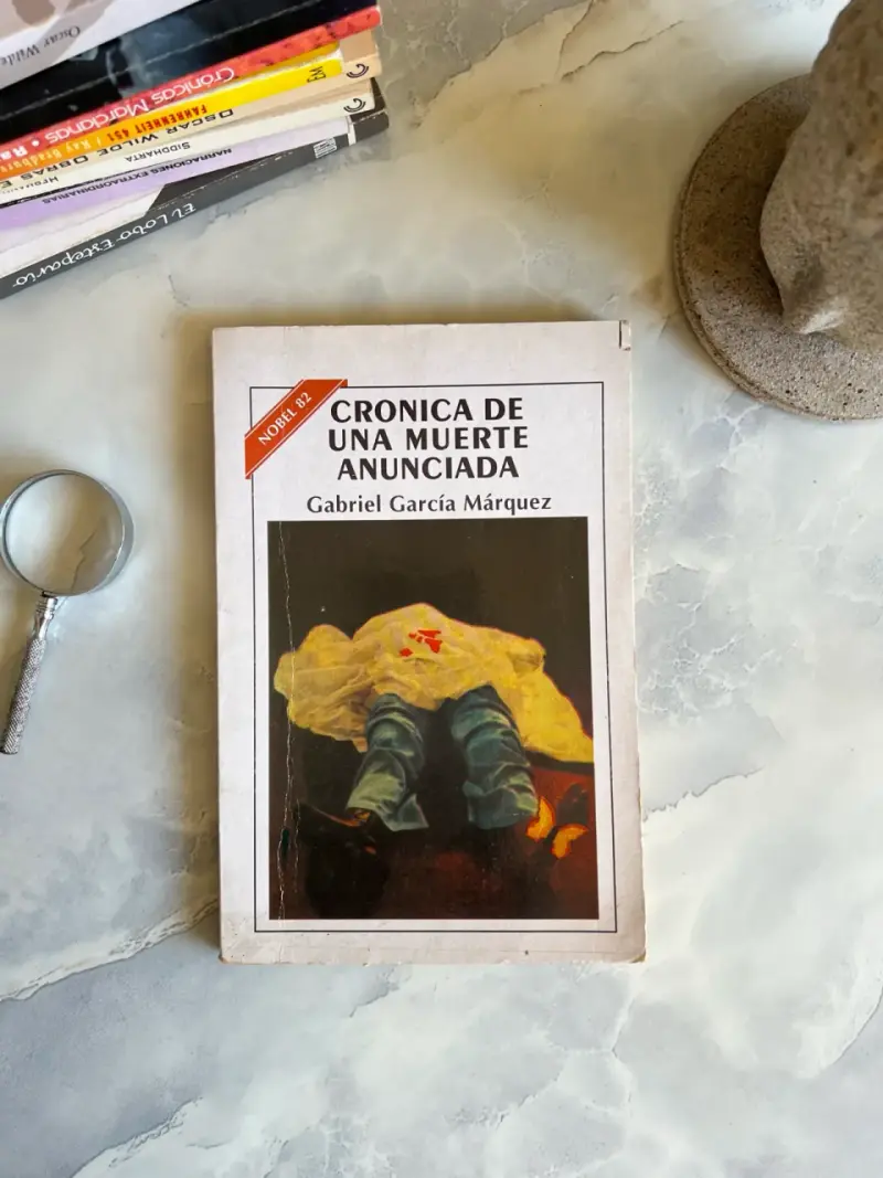 Libro Crónica de una Muerte Anunciada - Gabriel Ga