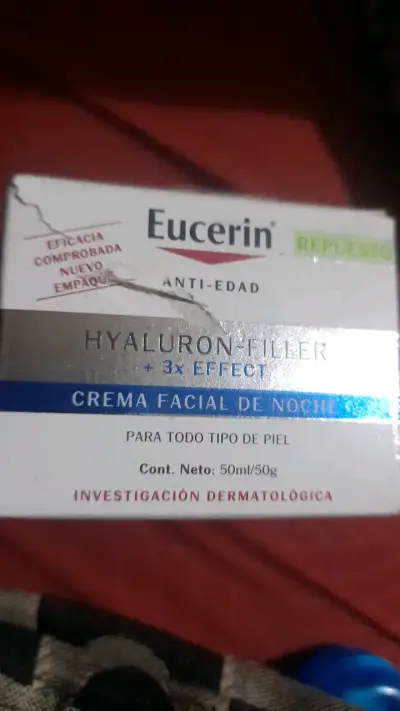 Crema Facial de Noche Eucerin Hyaluron Filler 50ml - miniatura 1
