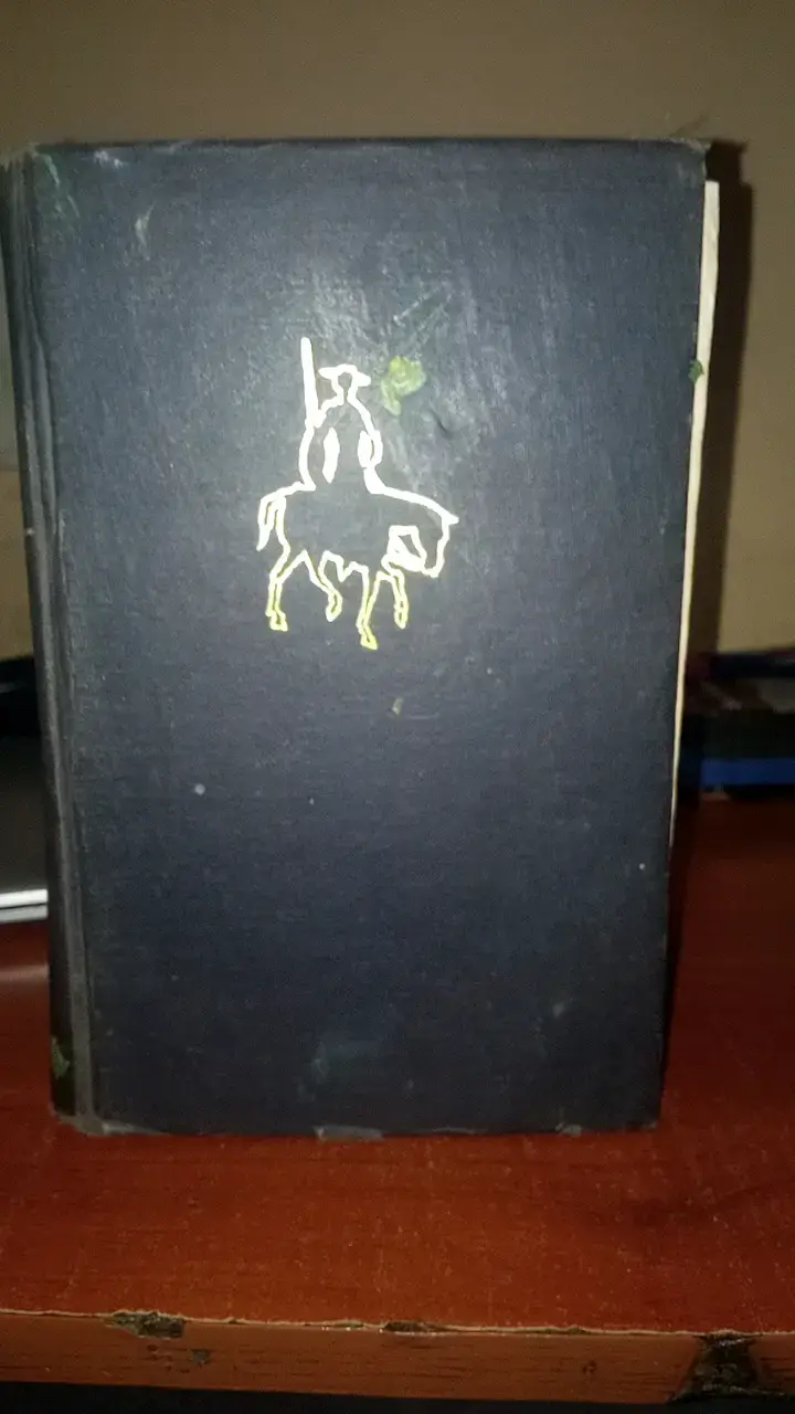Libro Don Quijote de la Mancha edición antigua - 1