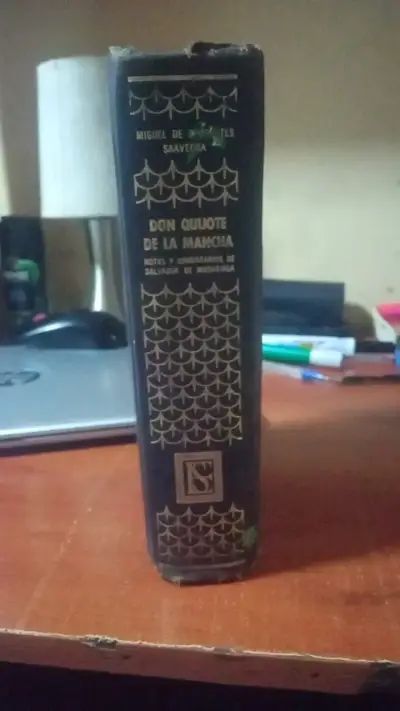Libro Don Quijote de la Mancha edición antigua - miniatura 2