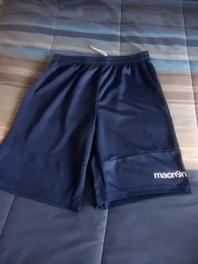 Shorts deportivos azul marino Macron - miniatura 1