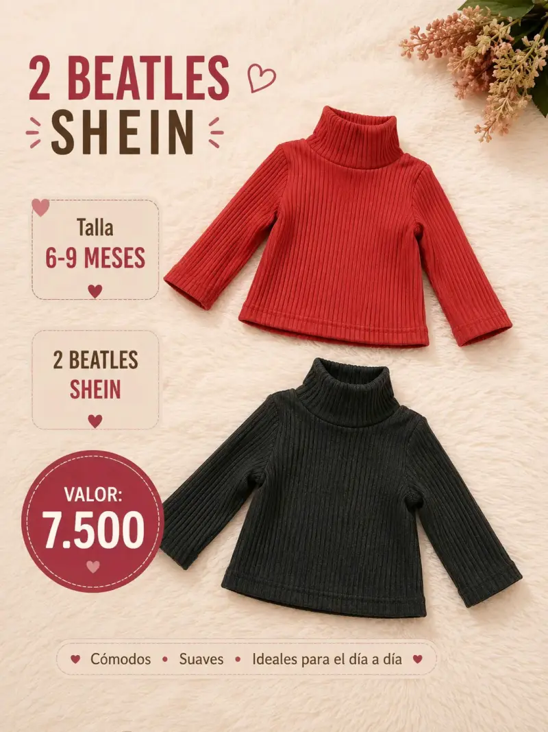 Conjunto de ropa para niños Shein Kids 2-3 años - 3