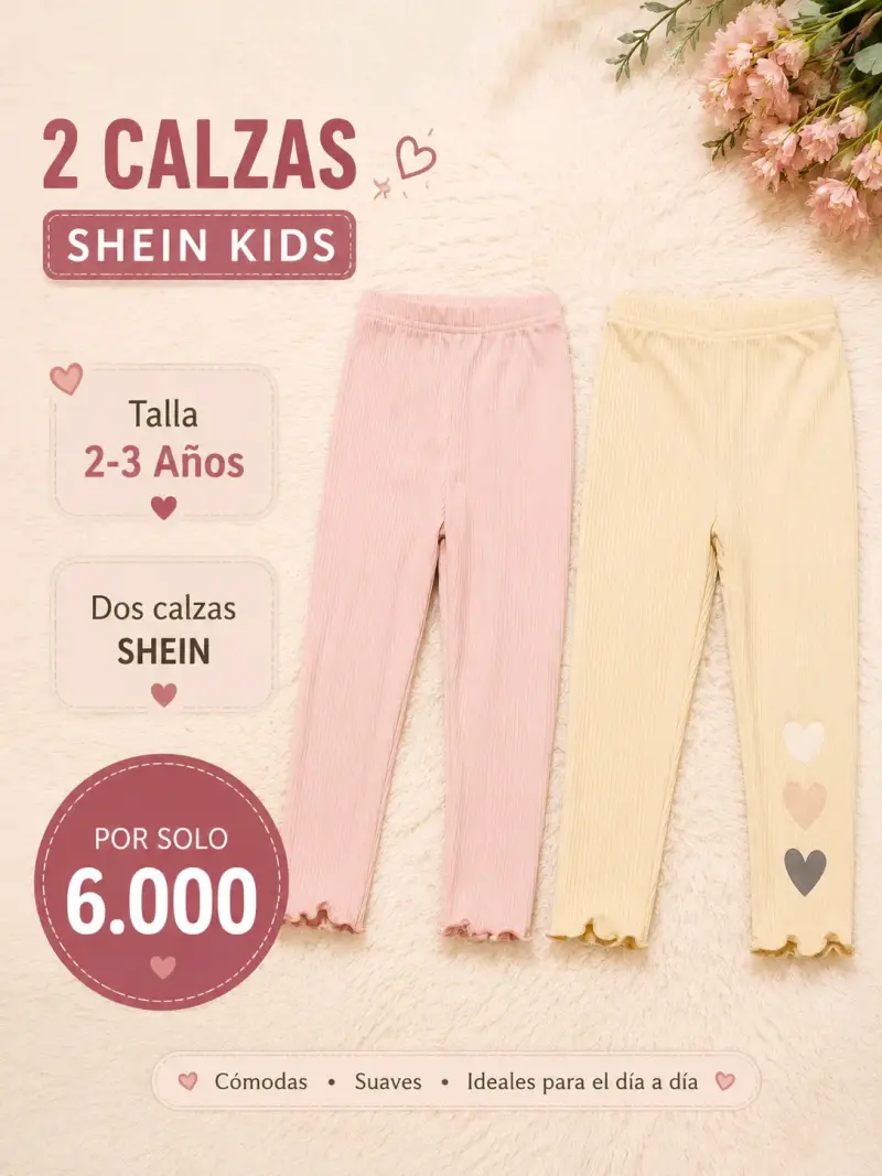Conjunto de ropa para niños Shein Kids 2-3 años - 4