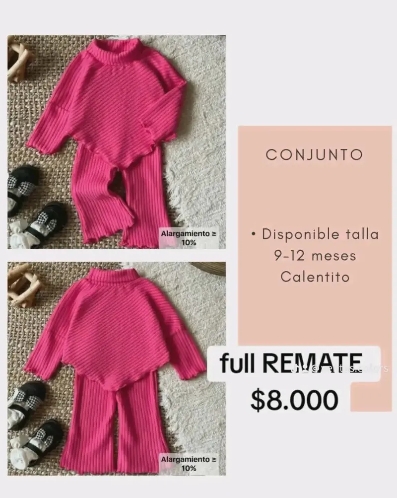 Conjunto de ropa infantil Shein Kids niña