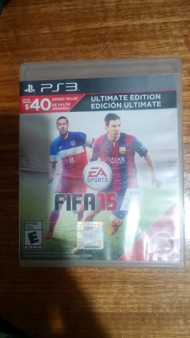Juego FIFA 15 Edición Ultimate para PS3
