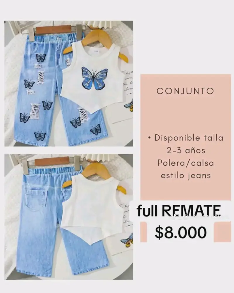 Conjunto Infantil K-Pop Guerreras Talla 6 Años - 2