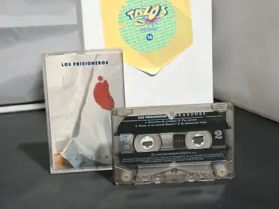 Cassette Los Prisioneros Corazones 1990 - miniatura 1