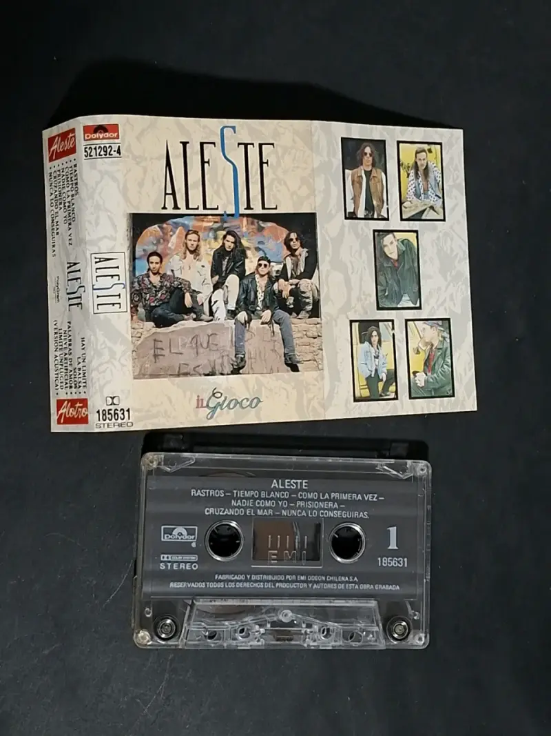 Cassette Álbum Aleste Il Gioco - 2