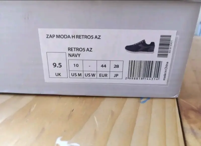 Zapatillas deportivas Diadora Retro5 azul marino - 2