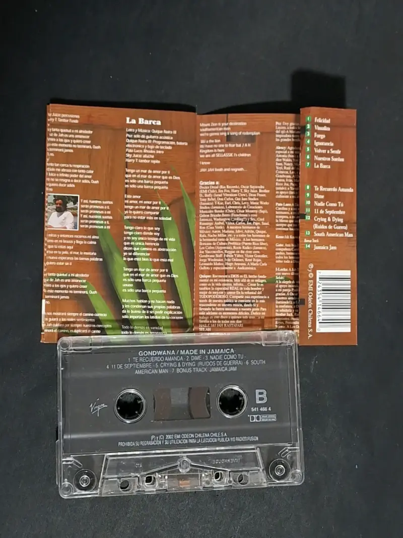 Cassette Gondwana Made in Jamaica - 3