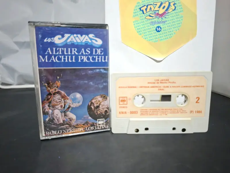 Cassette Los Jaivas Alturas de Machu Picchu 1984 - 4