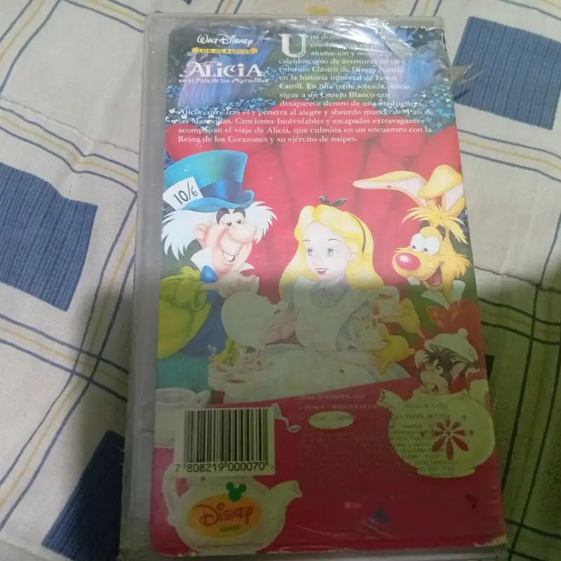 VHS Disney Alicia en el País de las Maravillas - 3