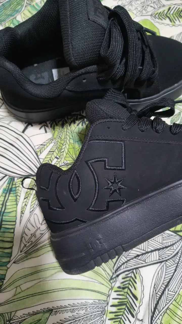 Zapatillas negras DC Shoes talla 36 - 2