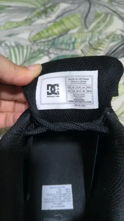 Zapatillas negras DC Shoes talla 36 - miniatura 3