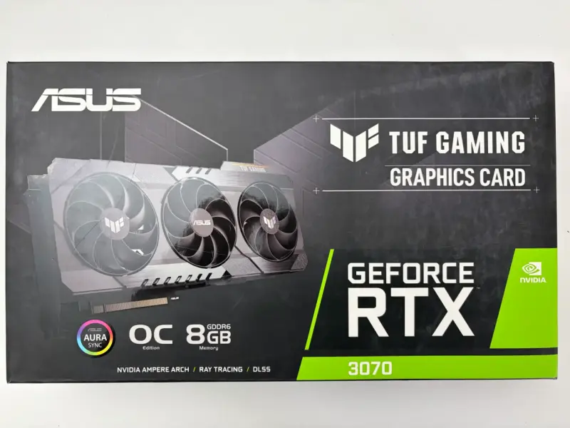 Tarjeta Gráfica ASUS TUF Gaming GeForce RTX 3070 - 2