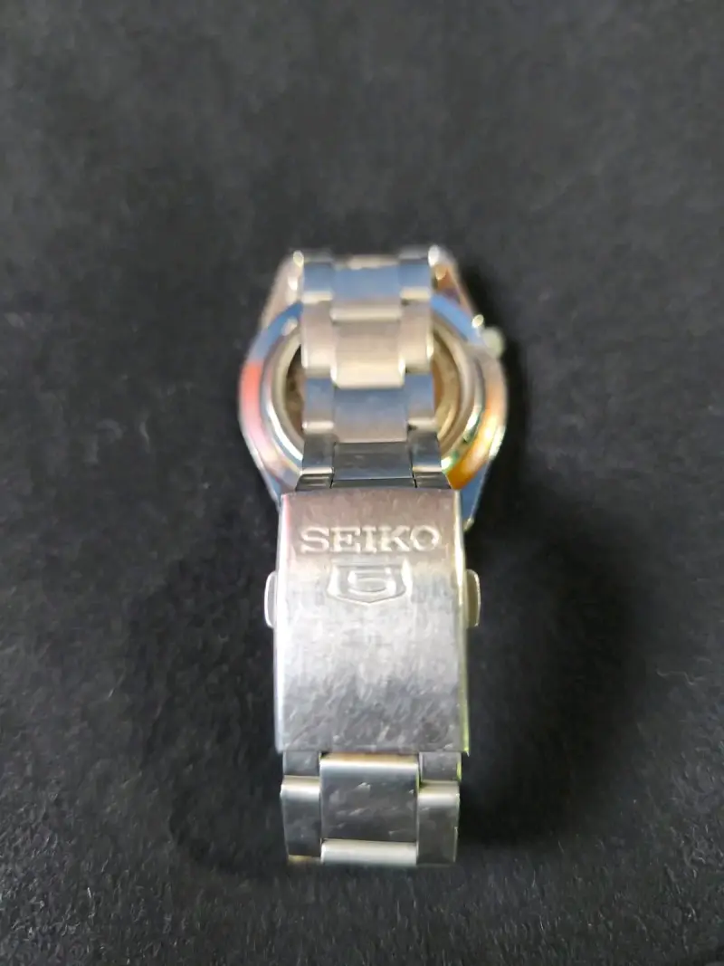 Reloj automático Seiko 5 verde metálico - 6