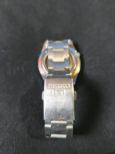 Reloj automático Seiko 5 verde metálico - miniatura 6