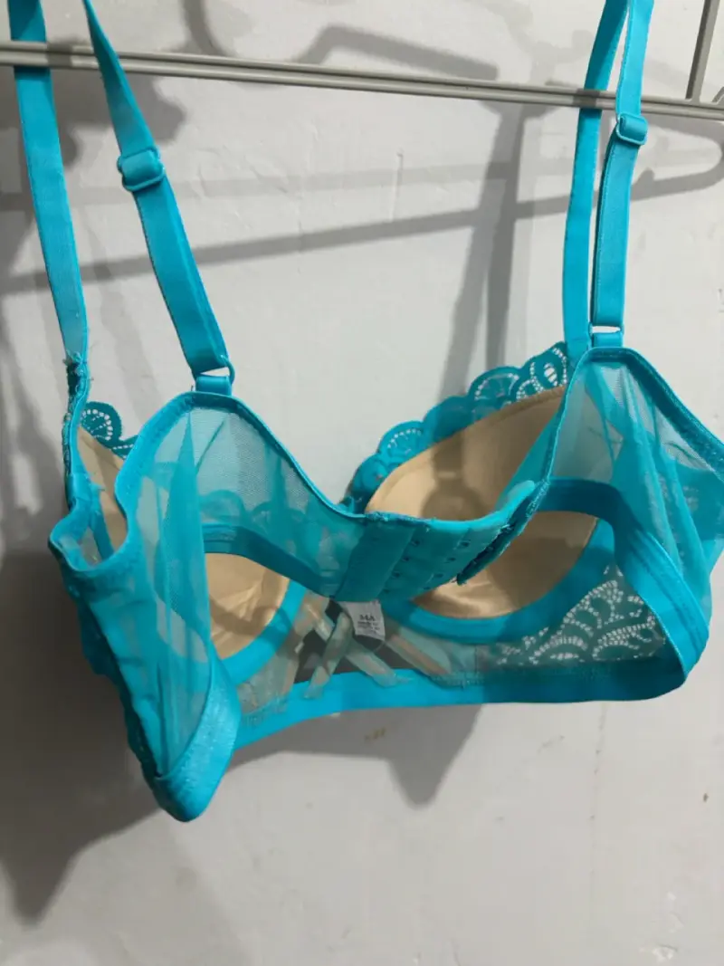 Sostén de encaje turquesa Adore Me - 3