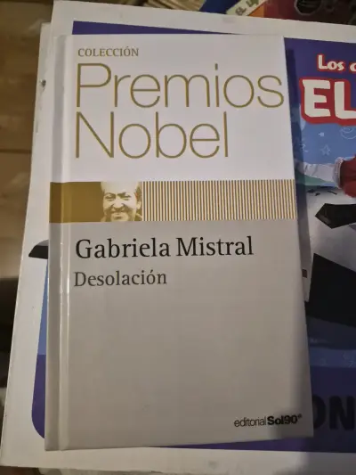 Libro Desolación de Gabriela Mistral Colección Premios Nobel - miniatura 1