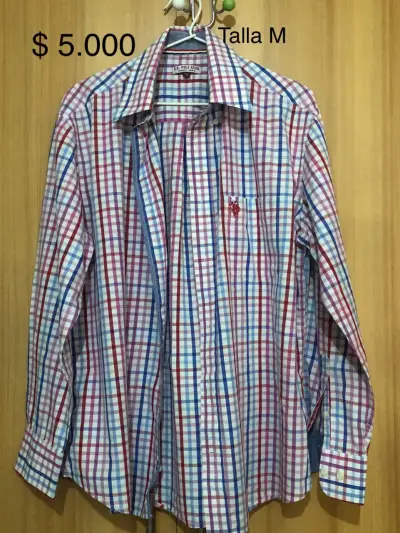 Camisa a cuadros para hombre talla M - miniatura 1