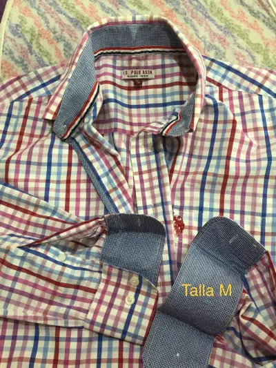 Camisa a cuadros para hombre talla M - miniatura 6