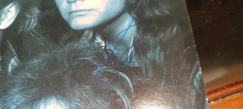Vinilo de colección Europe Superstitious autografiado - 3