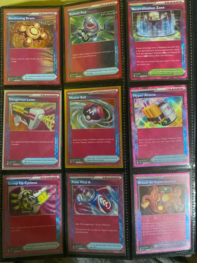Lote 12 Cartas Pokémon ace spec - 1