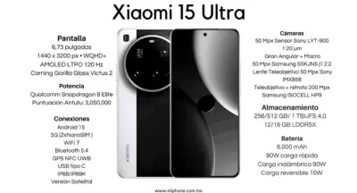 Xiaomi 15 Ultra con cámara Leica y kit fotografico - miniatura 3