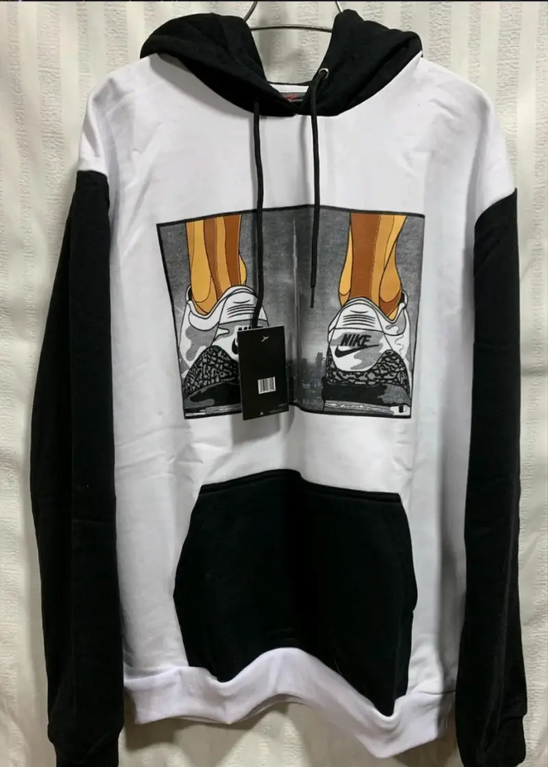 Polerón con capucha, Nike diseño gráfico