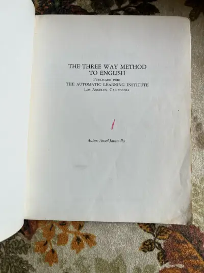 Libro de curso de inglés The Three Way Method - miniatura 2