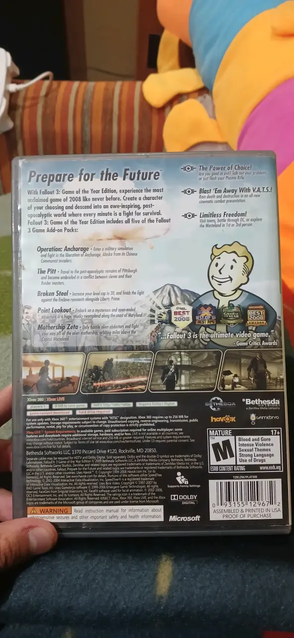 Juego Xbox 360 Fallout 3 Game of the Year Edition - 3
