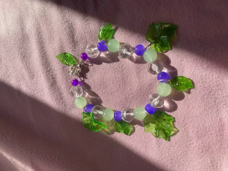 Pulsera de cuentas coloridas - 6