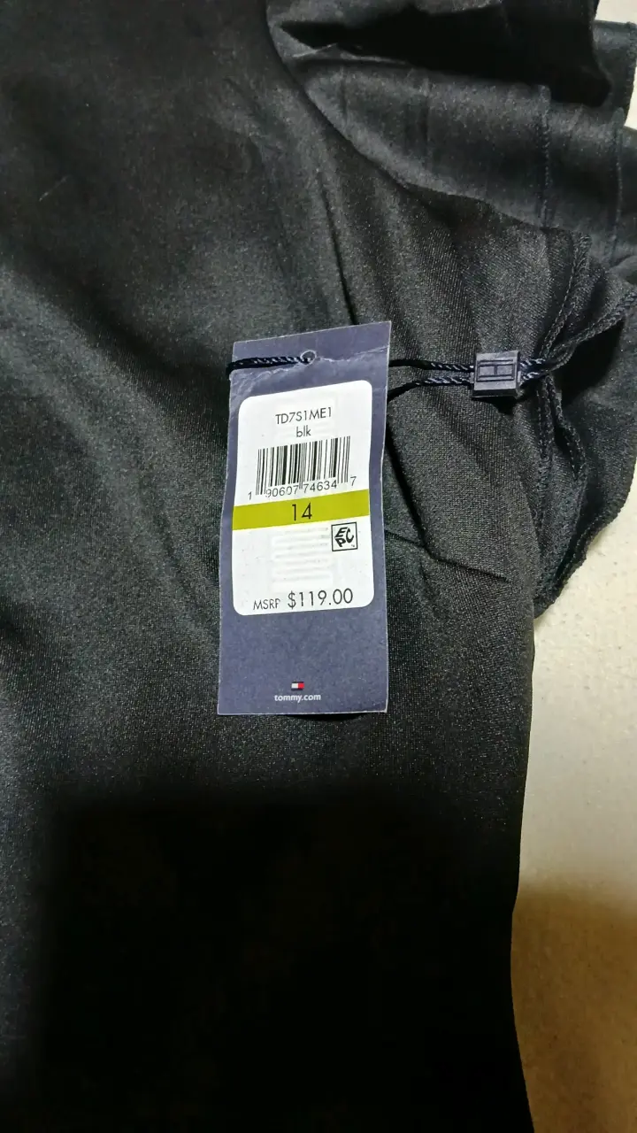 Vestido negro Tommy Hilfiger nuevo con etiqueta - 2