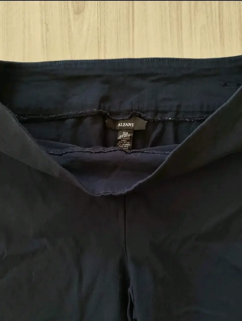 Pantalón Mujer ALFANI Elásticado Azul Talla M - 2