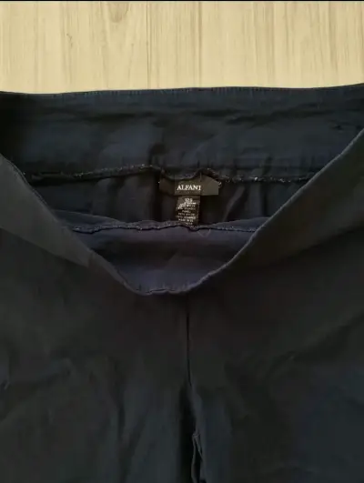 Pantalón Mujer ALFANI Elásticado Azul Talla M - miniatura 2