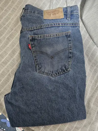 Jeans Levi's 505 Regular Fit Azul Talla 32 - miniatura 1