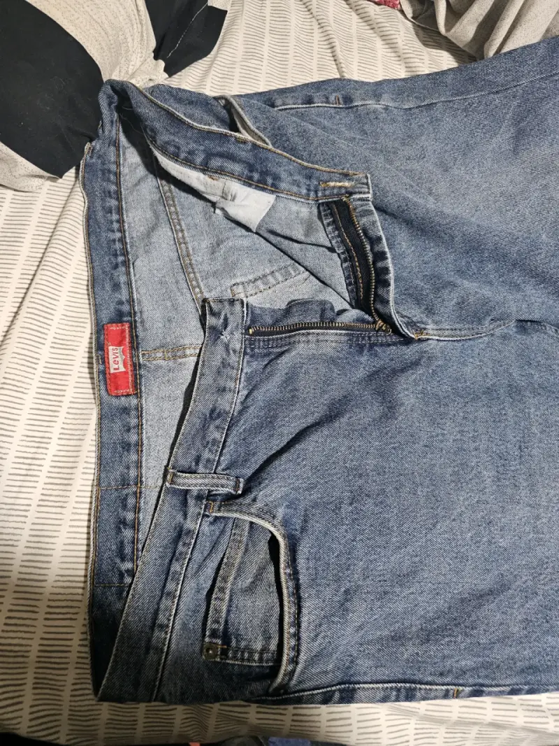 Jeans Levi's 505 Regular Fit Azul Talla 32 - 3