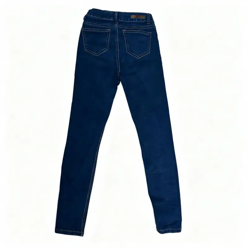 Jeans ajustados azul oscuro Index para mujer - 3