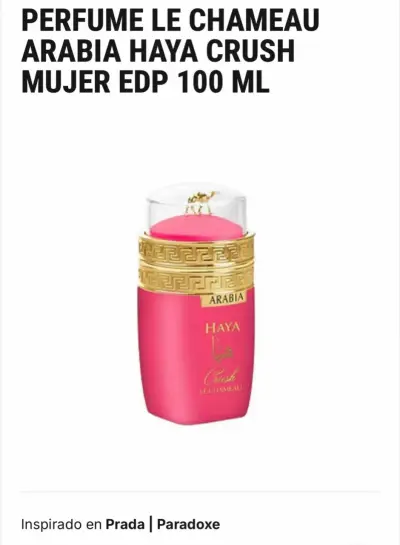 Perfume Le Chameau Arabia Haya Crush Mujer 100ml - miniatura 2