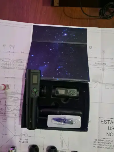 Kit de Maquinas de Tatuajes (2) inalambricas - miniatura 2