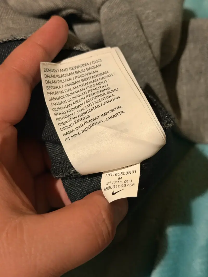 Polerón con capucha Nike gris para hombre - 4