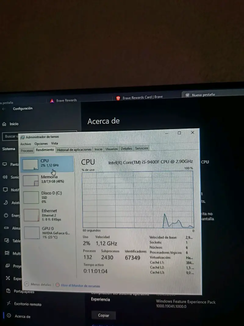 PC de Escritorio con Intel i5 y GTX 1050 Ti - 3
