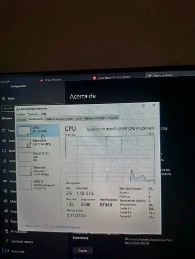 PC de Escritorio con Intel i5 y GTX 1050 Ti - miniatura 3