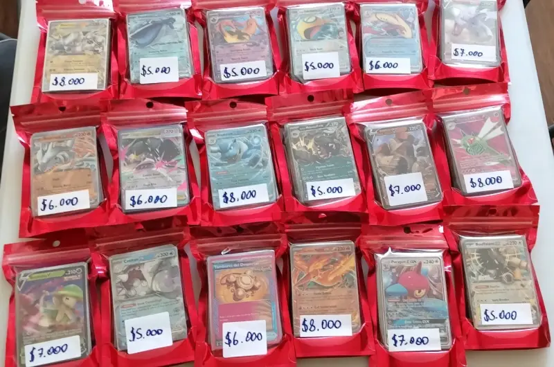 Packs 51 cartas pokemon ex v mega full art - 1