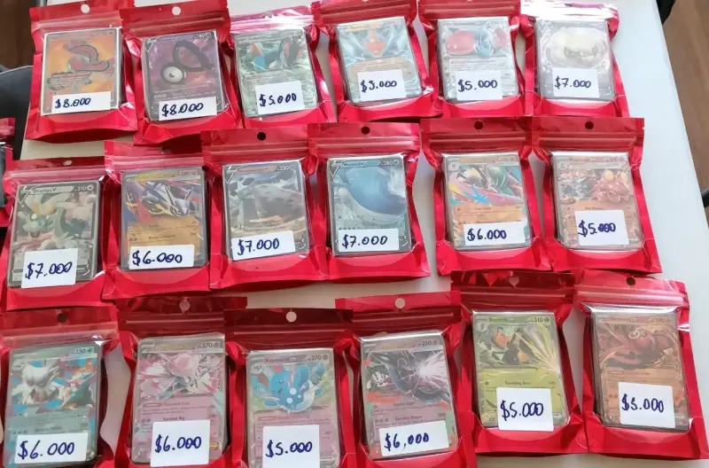 Packs 51 cartas pokemon ex v mega full art - 3