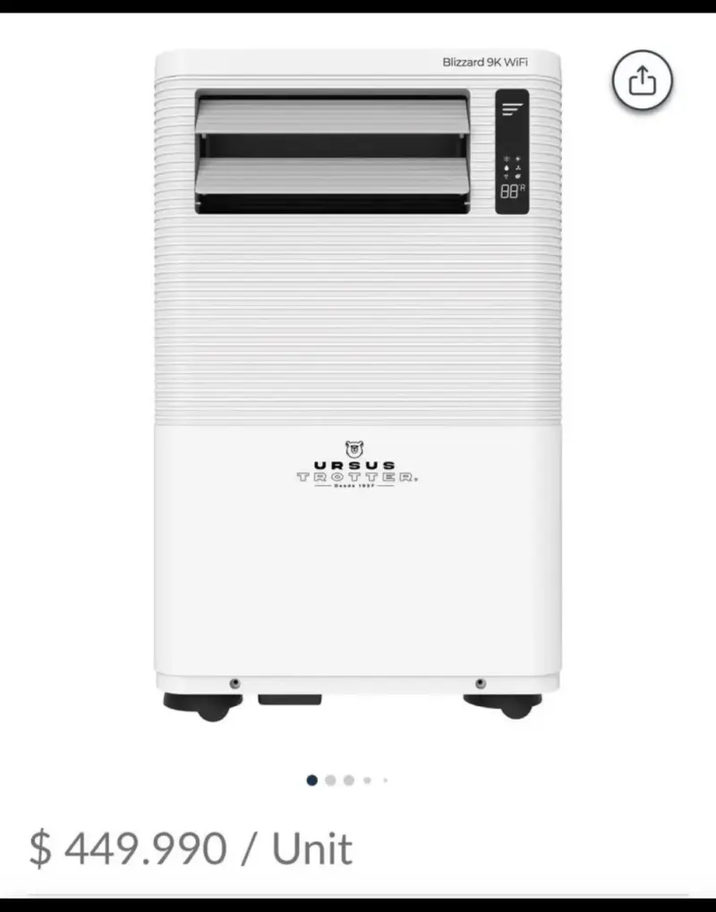 Aire acondicionado portátil 4 en 1 Ursus Trotter 12.000 BTU - 2