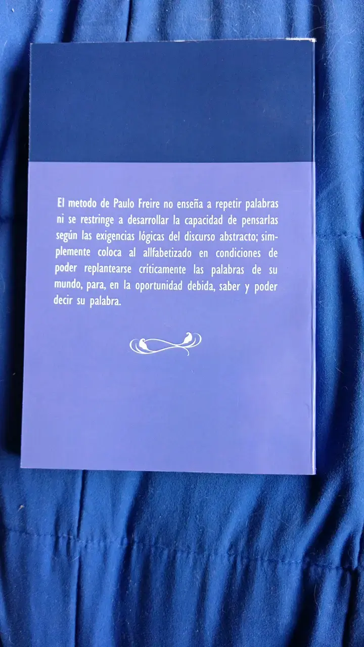 Libro 'Pedagogía del Oprimido' de Paulo Freire - 2